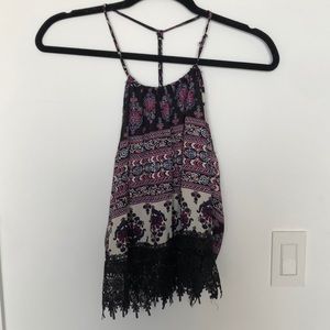 Patterned halter top from PACSUN